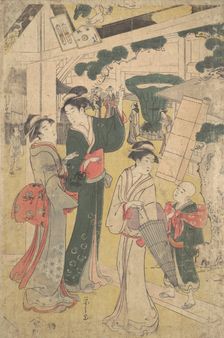Group of women. Creator: Hosoda Eishi