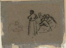 Group of Women, n.d. Creator: Jean Francois Millet