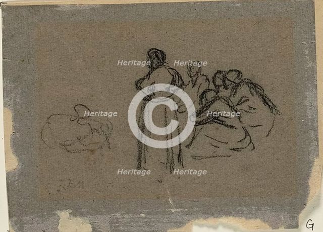 Group of Women, n.d. Creator: Jean Francois Millet.