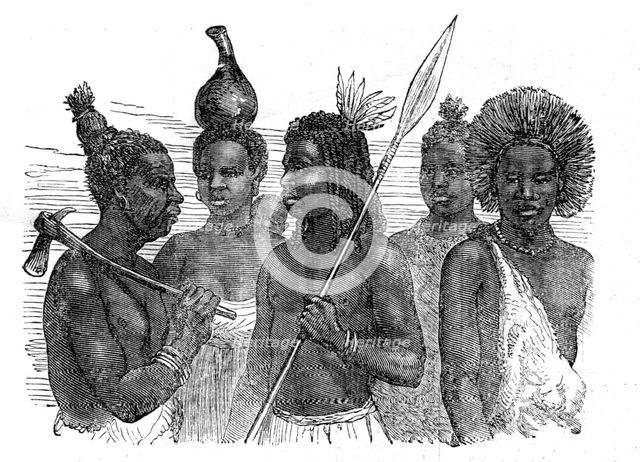Group of Wanyamwezi, 1872. Creator: Unknown.