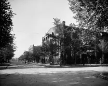 Group of warehouses, Walker distillery, Walkerville, Ont., between 1905 and 1915. Creator: Unknown