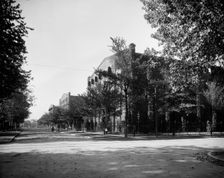 Group of warehouses, Walker distillery, Walkerville, Ont., between 1905 and 1915. Creator: Unknown