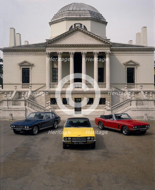 Group of Three 1974 Jensen cars. Artist: Unknown