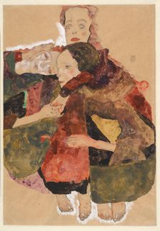 Group of Three Girls, 1911