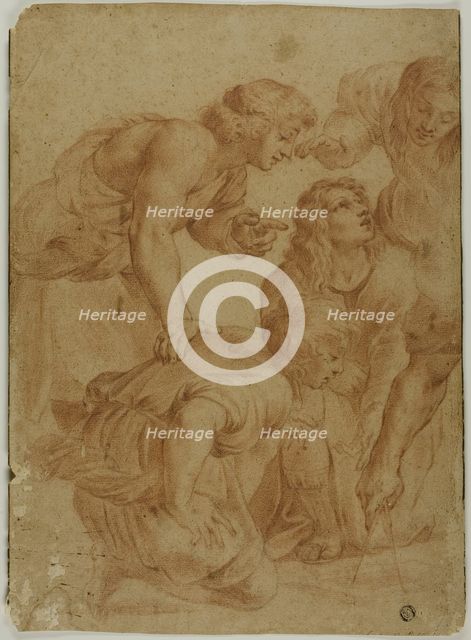 Group of Youths, n.d. Creator: After Raffaello Sanzio, called Raphael  Italian, 1483-1526.