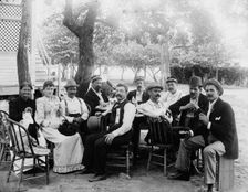 Group - Marshall Hall, 1893. Creator: William Cruikshank