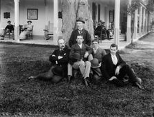 Group - Marshall Hall, Maryland, 1893. Creator: William Cruikshank