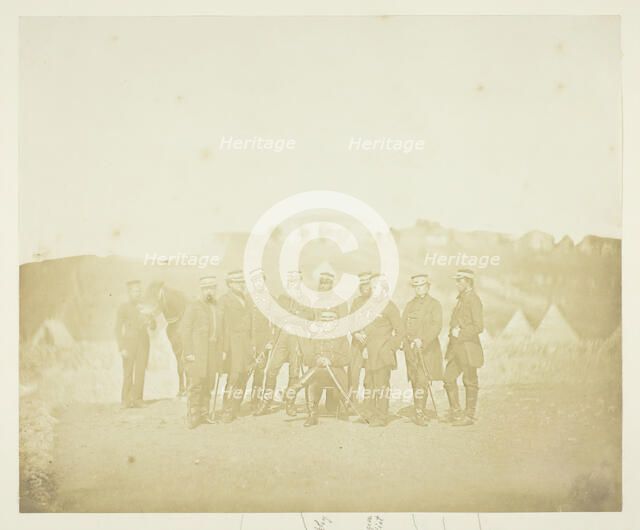 Group Portrait, 1855. Creator: James Robertson.