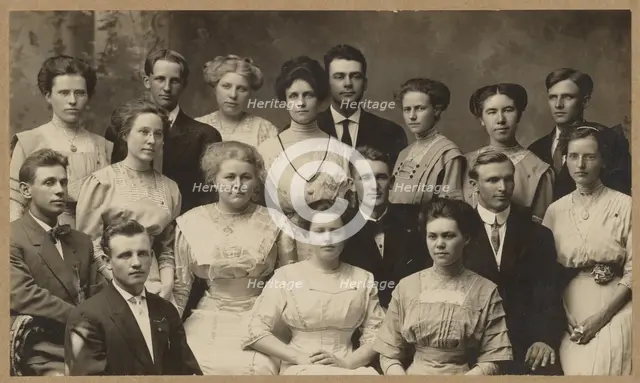 Group Portrait, 1870-1890. Creator: Elder.