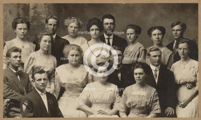 Group Portrait, 1870-1890. Creator: Elder.