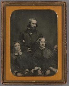 Group Portrait, about 1855. Creator: Unknown