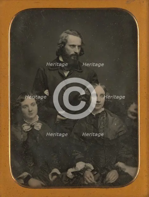 Group Portrait, about 1855. Creator: Unknown.