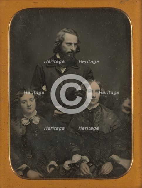 Group Portrait, about 1855. Creator: Unknown.