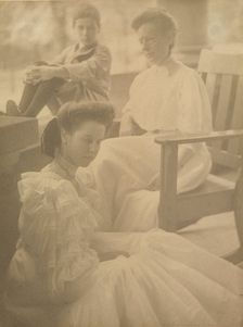 Group Portrait, c. 1900. Creator: Ema Spencer (American, 1857-1941)