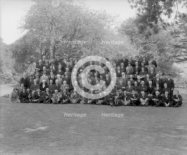 Group portrait, c1935. Creator: Kirk & Sons of Cowes.
