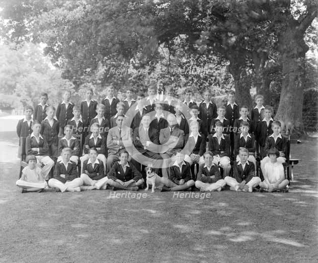 Group portrait, c1935.  Creator: Kirk & Sons of Cowes.