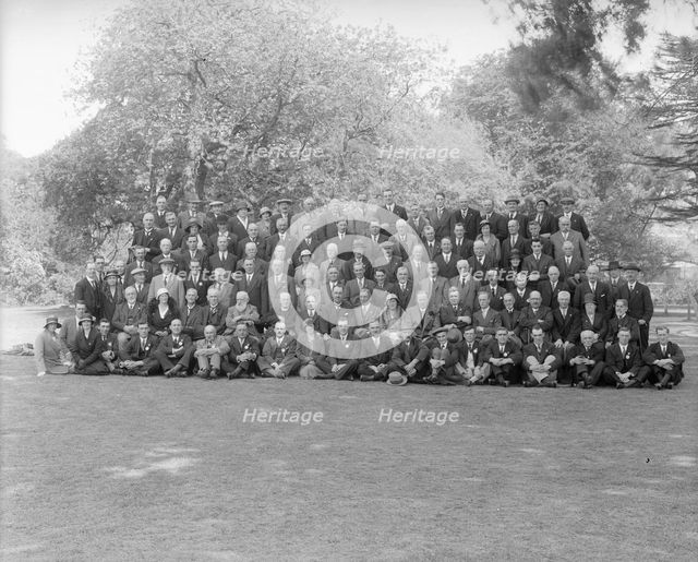 Group portrait, c1935. Creator: Kirk & Sons of Cowes.