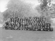 Group portrait, c1935. Creator: Kirk & Sons of Cowes
