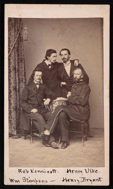 Group Portrait of Megatherium Club, Circa 1862-1863. Creator: Unknown