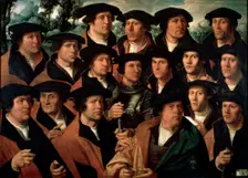 Group Portrait of the Amsterdam Shooting Corporation 1532. Artist: Dirck Jacobsz