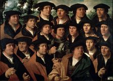 Group Portrait of the Amsterdam Shooting Corporation 1532. Artist: Dirck Jacobsz
