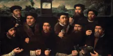 Group Portrait of the Amsterdam Shooting Corporation 1561. Creator: Jacobsz, Dirck (ca. 1497-1567)