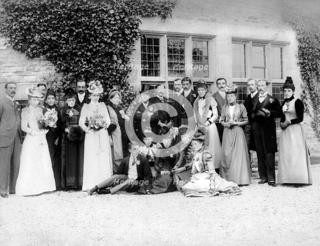 Group Photo, c1882. Artist: Unknown