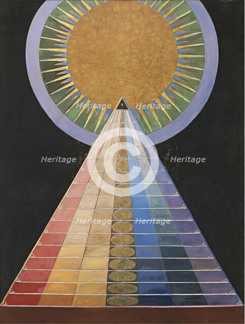 Group X, No. 1, Altarpiece , 1915. Creator: Hilma af Klint (1862-1944).