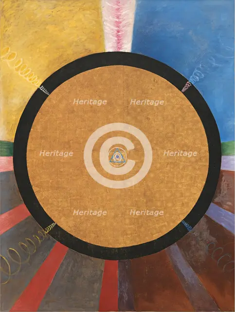 Group X, No. 3, Altarpiece. Creator: Hilma af Klint (1862-1944).