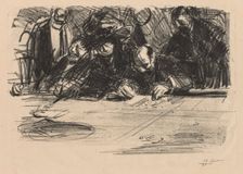 Groupe de joueurs. Creator: Jean Louis Forain (French, 1852-1931)