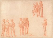 Groups of Male Figures, c. 1514. Creator: Vittore Carpaccio
