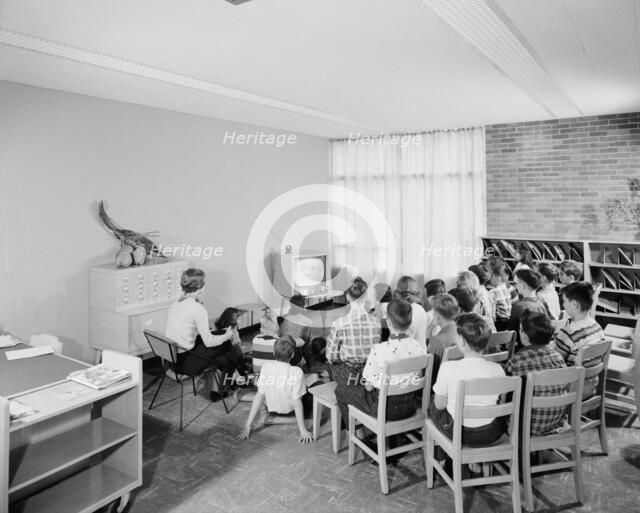 Grout Park School, Hamburg St., Schenectady, New York, 1954. Creator: Gottscho-Schleisner, Inc.