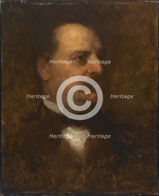 Grover Cleveland, 1884. Creator: Eastman Johnson.