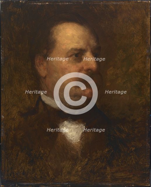 Grover Cleveland, 1884. Creator: Eastman Johnson.