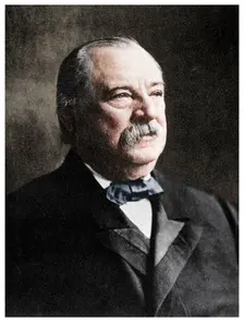 Grover Cleveland, 22nd and 24th President of the United States, 19th century (1955)