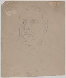 Grover Cleveland [verso]. Creator: Eastman Johnson