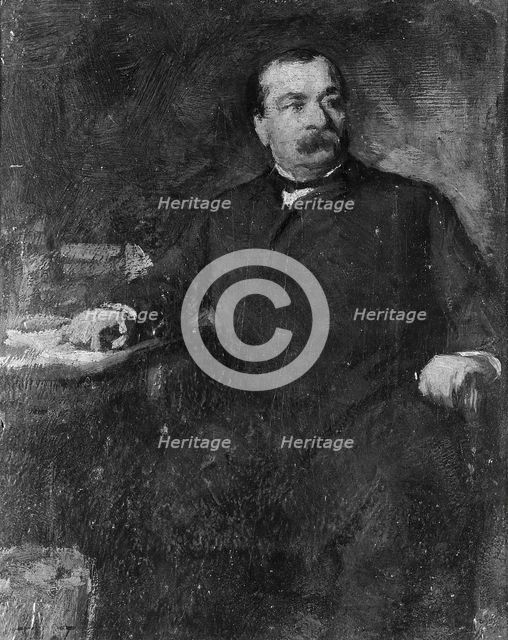 Grover Cleveland, by 1891. Creator: Eastman Johnson.