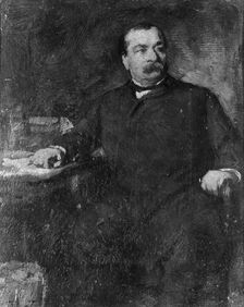 Grover Cleveland, by 1891. Creator: Eastman Johnson