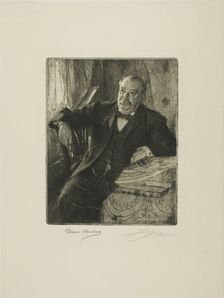 Grover Cleveland I, 1899. Creator: Anders Leonard Zorn