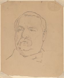 Grover Cleveland [recto]. Creator: Eastman Johnson