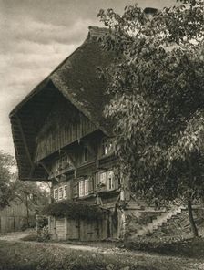 Gutachtal - Black Forest House 1931. Artist: Kurt Hielscher
