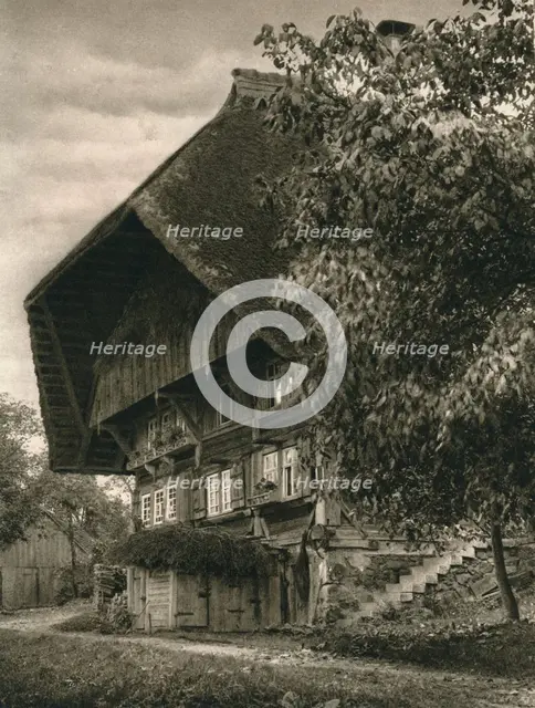 'Gutachtal - Black Forest House', 1931. Artist: Kurt Hielscher.