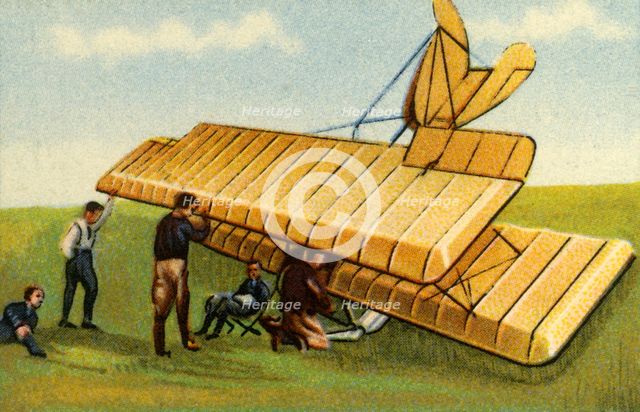 Gutermuth's glider, 1912, (1932). Creator: Unknown.