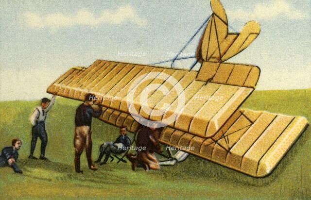 Gutermuth's glider, 1912, (1932). Creator: Unknown.