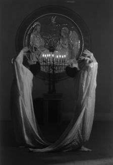 Guthrie dancers in St. Mark's Church, 1924 Apr. 6. Creator: Arnold Genthe
