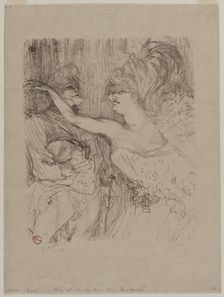 Guy and Mealy, in "Paris qui Marche", 1898. Creator: Henri de Toulouse-Lautrec (French, 1864-1901)