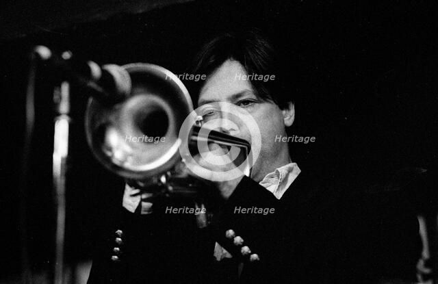 Guy Barker, Watermill Jazz Club, Dorking, Surrey, Sept 2000.  Artist: Brian O'Connor.