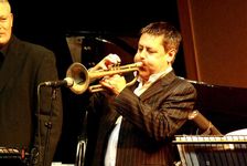 Guy Barker, English jazz trumpeter and composer, Brecon, August 2009. Artist: Brian O'Connor