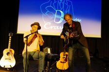 Guy Davis and Brooks Williams, Hawth, Crawley, West Sussex, November 14, 2016. Artist: Brian O'Connor