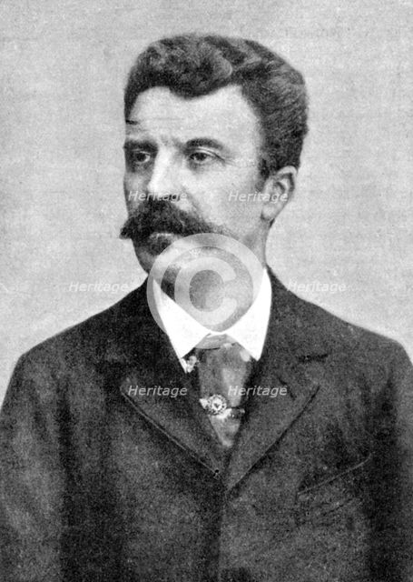 Guy de Maupassant (1850-1893), French writer, early 20th century. Artist: Unknown